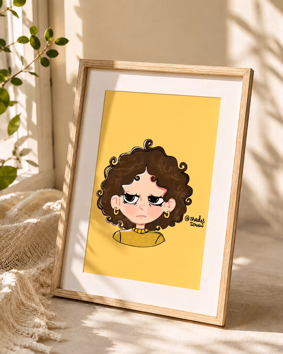 Custom Hand-Drawn Cartoon Portrait