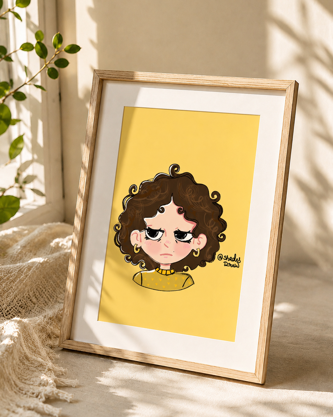 Custom Hand-Drawn Cartoon Portrait