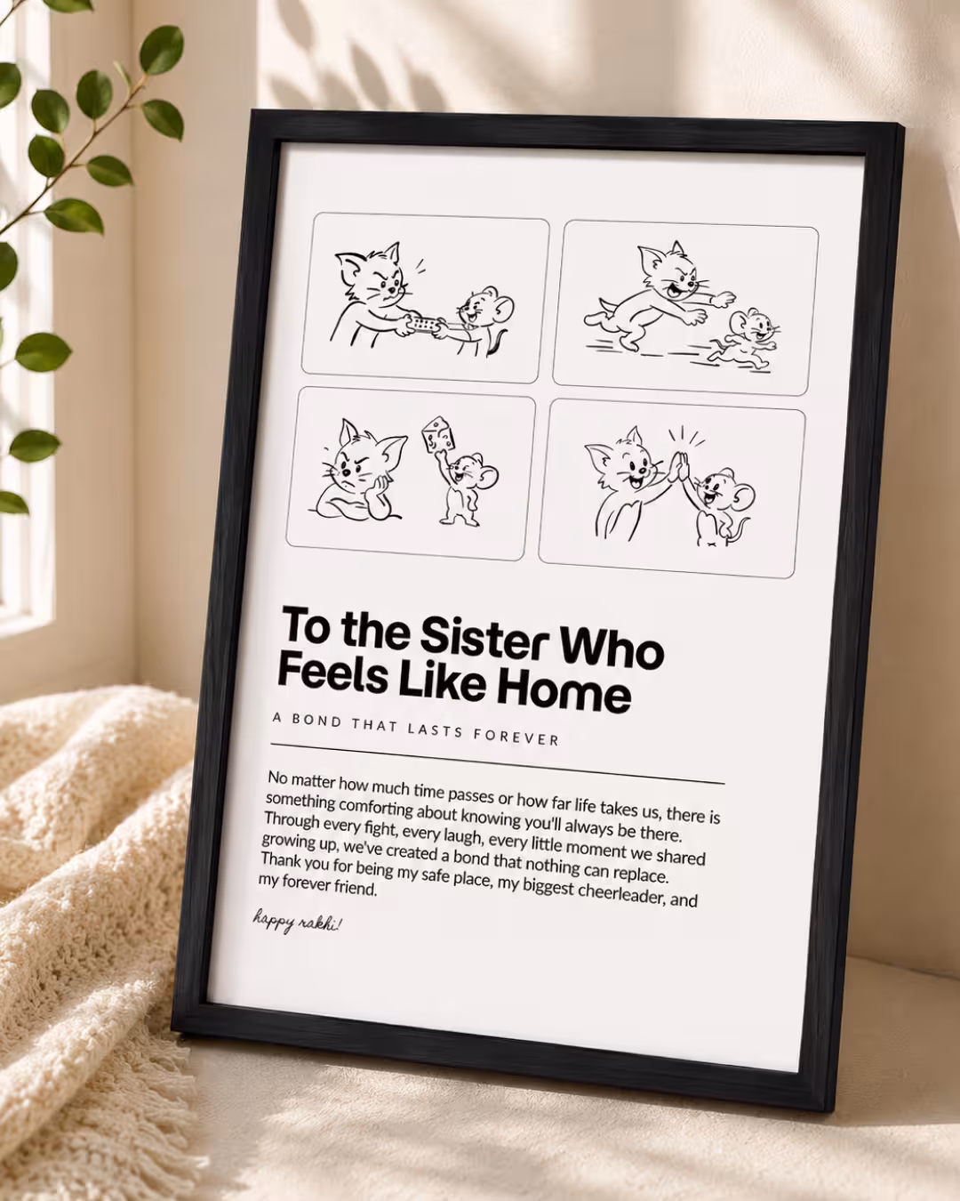 Raksha Bandhan Gift Frame