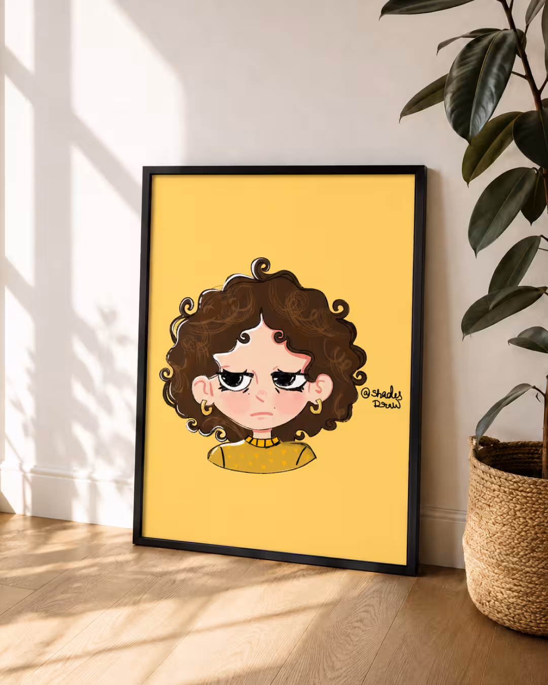 Custom Hand-Drawn Cartoon Portrait
