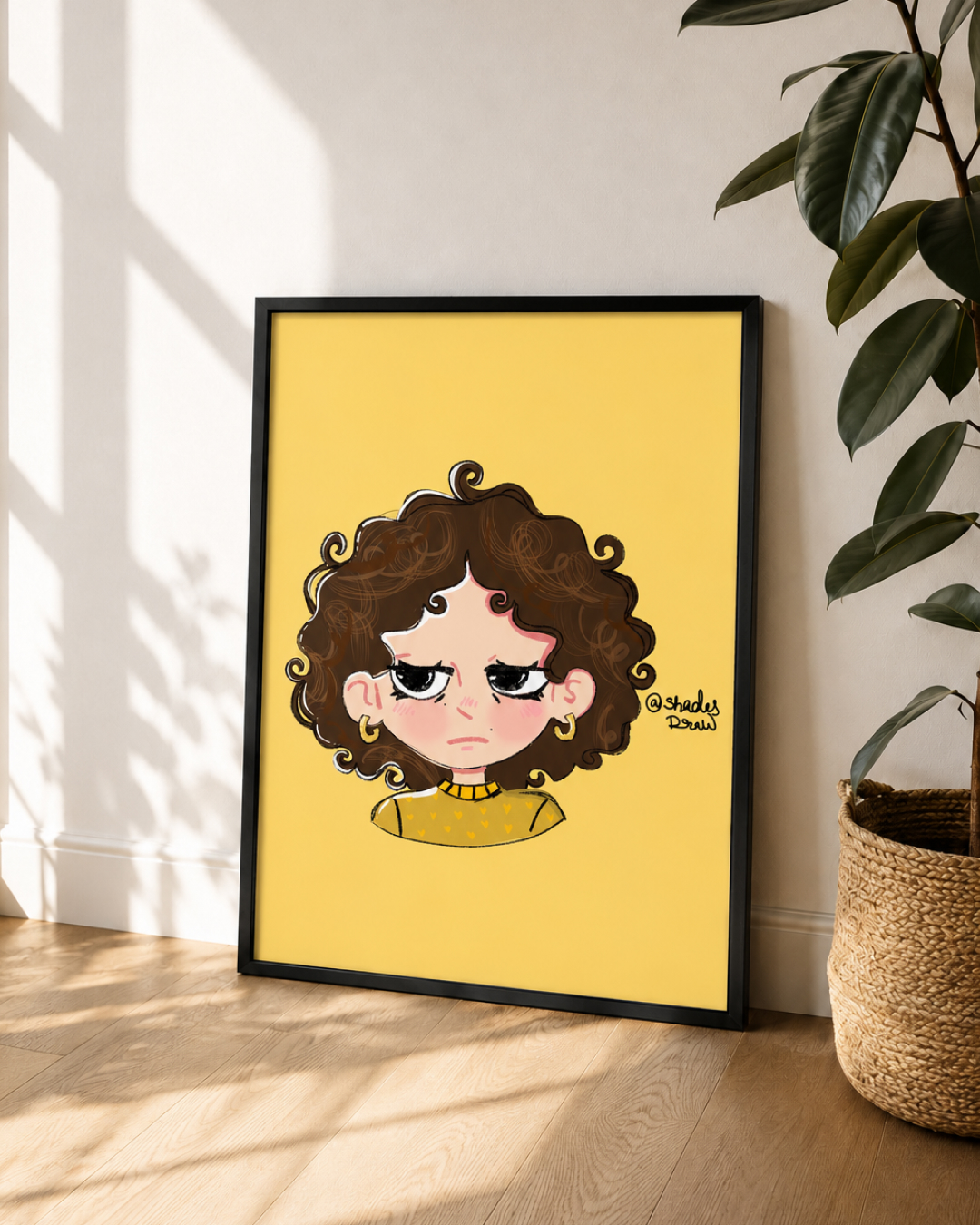 Custom Hand-Drawn Cartoon Portrait